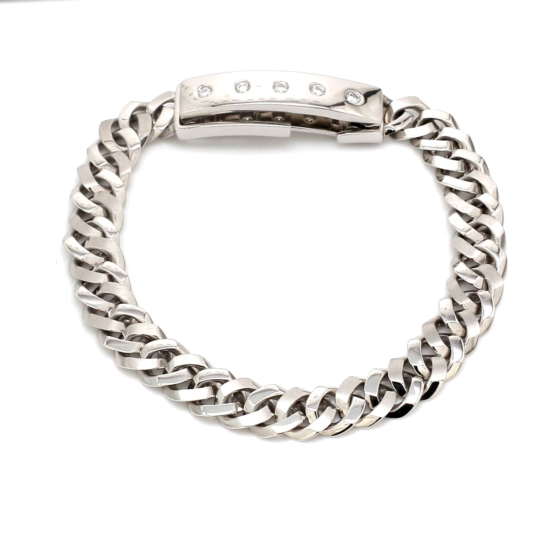 Mens Baraka 18K Rose Gold Solid Tube Diamond Bracelet 0.42CT | Mens bracelet  gold jewelry, Mens jewelry bracelet, Mens gold bracelets